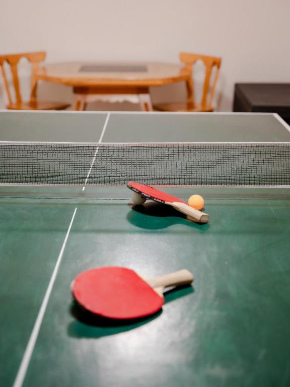 Stolní tenis v ubytování Haus Barbara nebo okolí