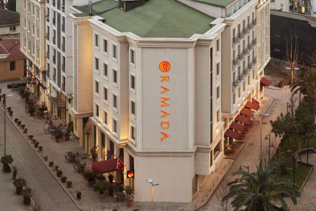 O edifício em que o hotel se localiza