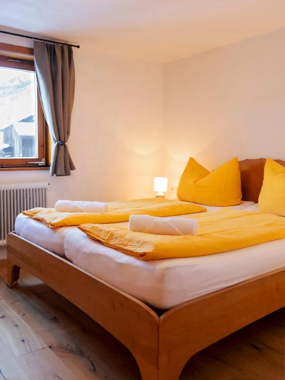 Postel nebo postele na pokoji v ubytování Haus Barbara