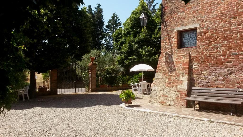 Zahrada ubytování B&B Le Logge Di Sopra