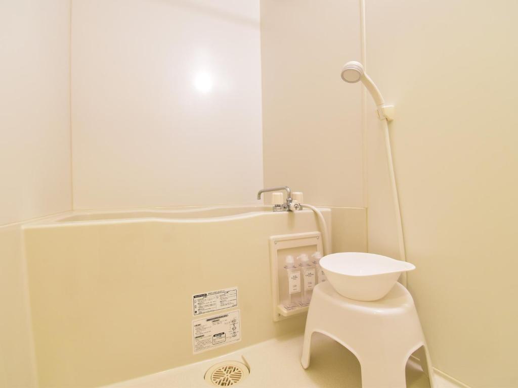 Koupelna v ubytování Alphabed福山西桜町