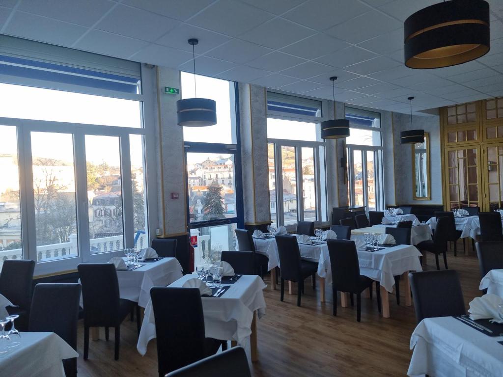 Restaurace v ubytování Le Bellevue