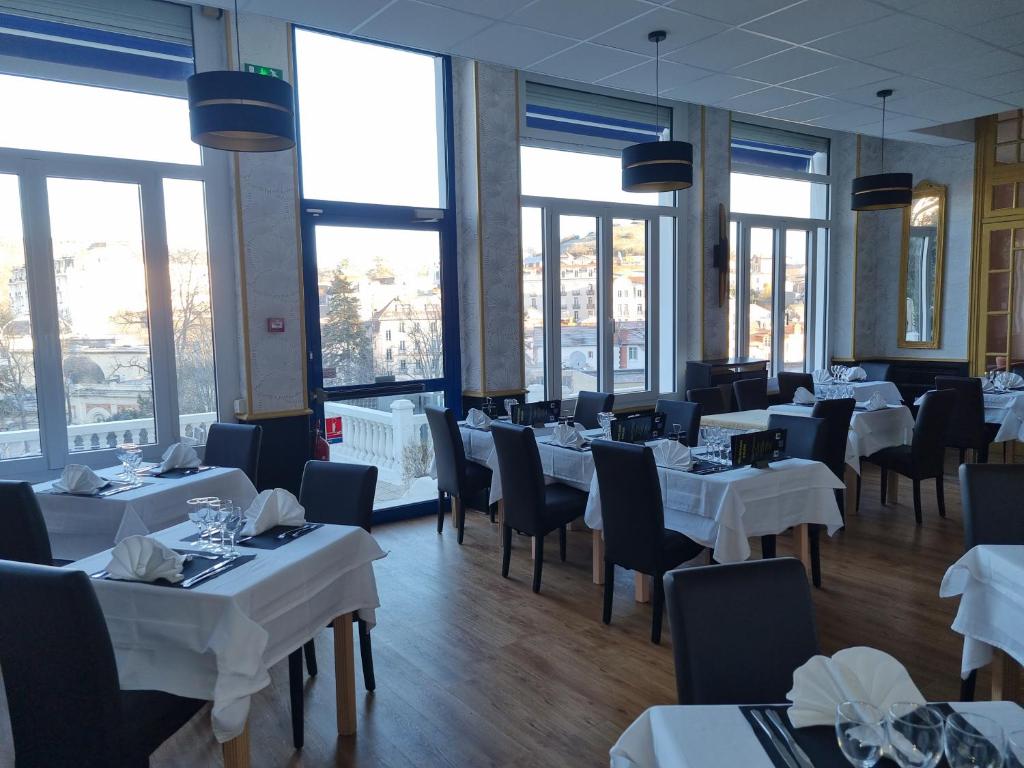 Restaurace v ubytování Le Bellevue