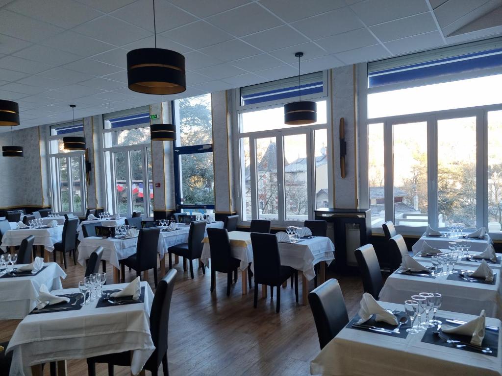 Restaurace v ubytování Le Bellevue