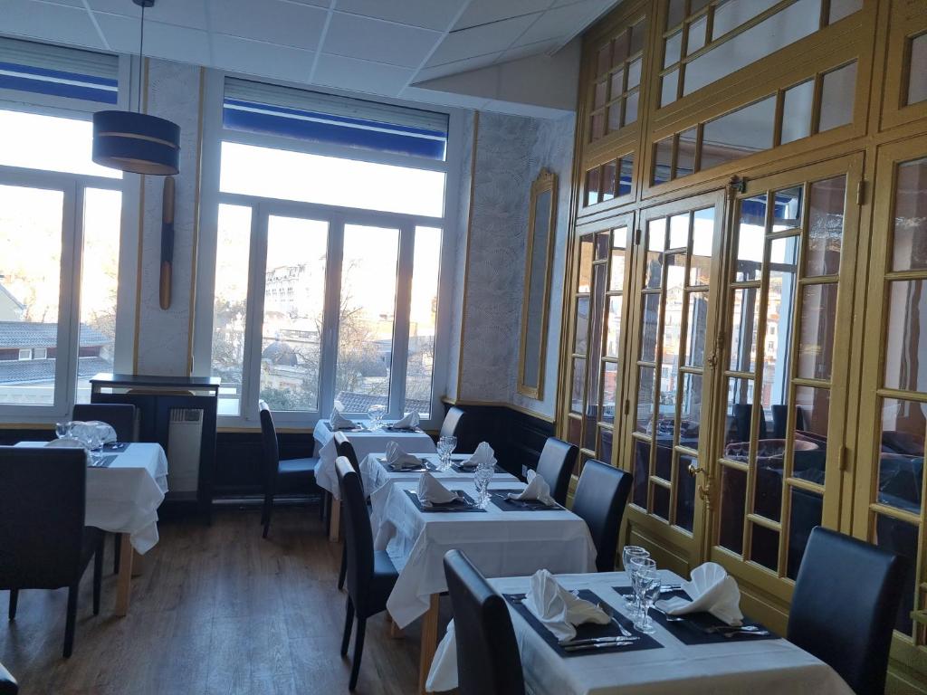Restaurace v ubytování Le Bellevue