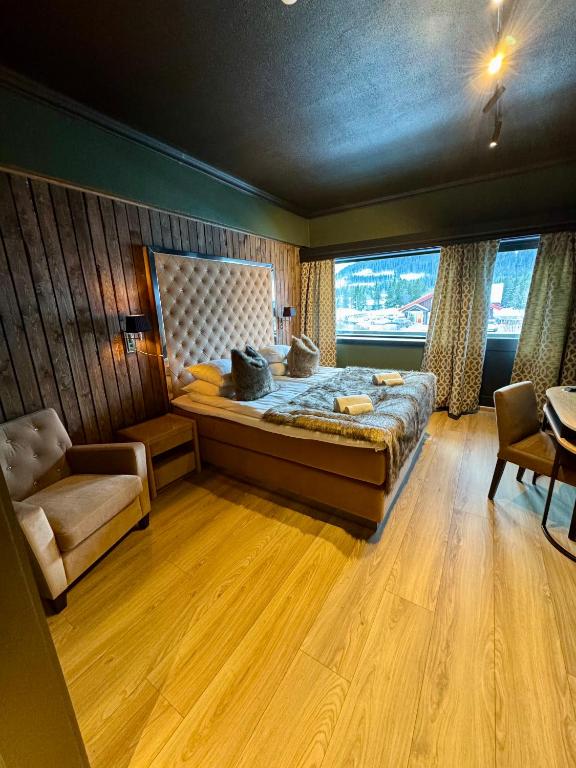 Posezení v ubytování Skogstad Hotel - Unike Hoteller
