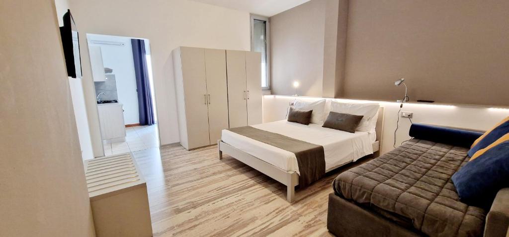 Postel nebo postele na pokoji v ubytování Marebed Apartments & Rooms