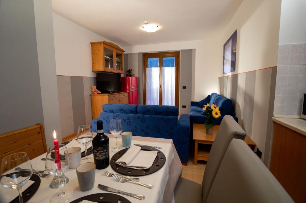 Telewizja i/lub zestaw kina domowego w obiekcie Residence Panorama
