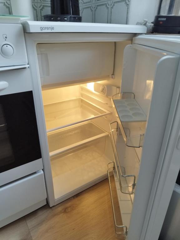 Kuchyň nebo kuchyňský kout v ubytování Kleine Wohlfühloase