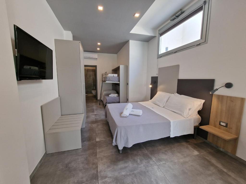 Postel nebo postele na pokoji v ubytování Marebed Apartments & Rooms