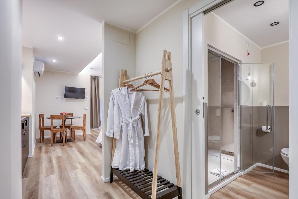 Koupelna v ubytování Welchome - Suites