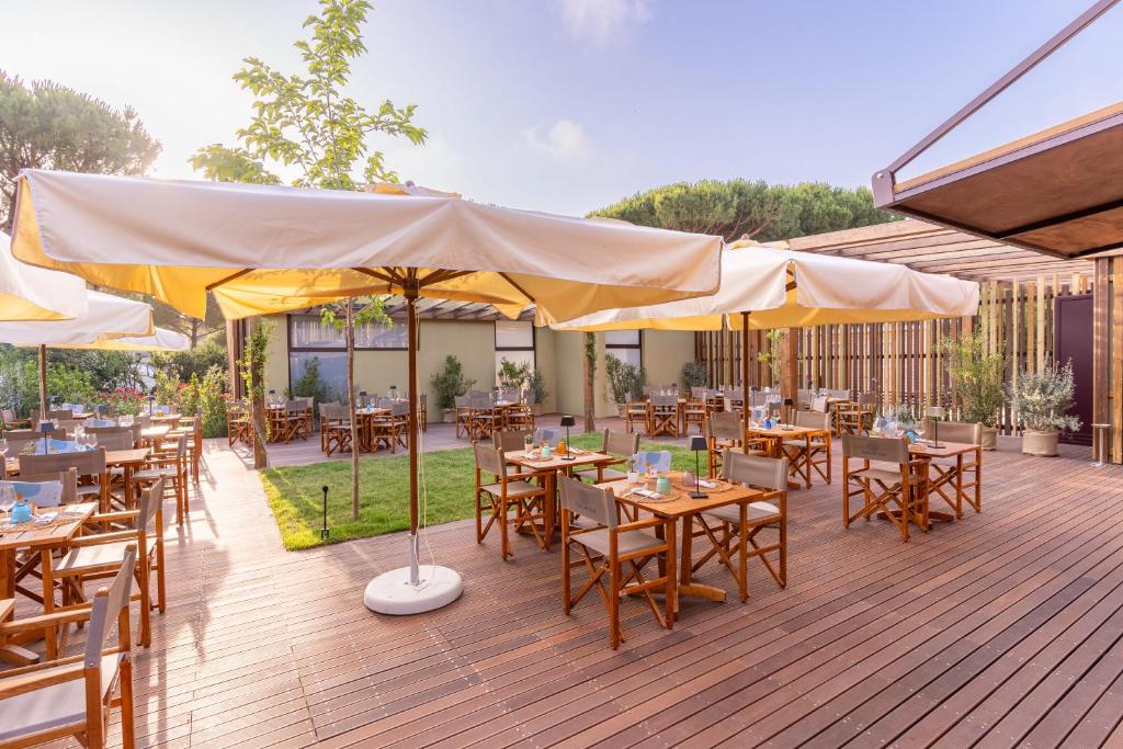 Restaurace v ubytování HOTIDAY Lodge Orbetello