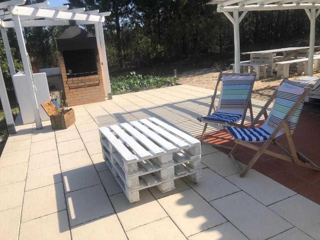 Patio nebo venkovní prostory v ubytování Villa Monte dos Pinheiros