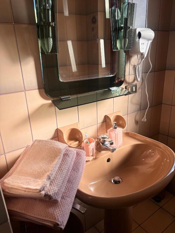 Koupelna v ubytování Casa di Martina