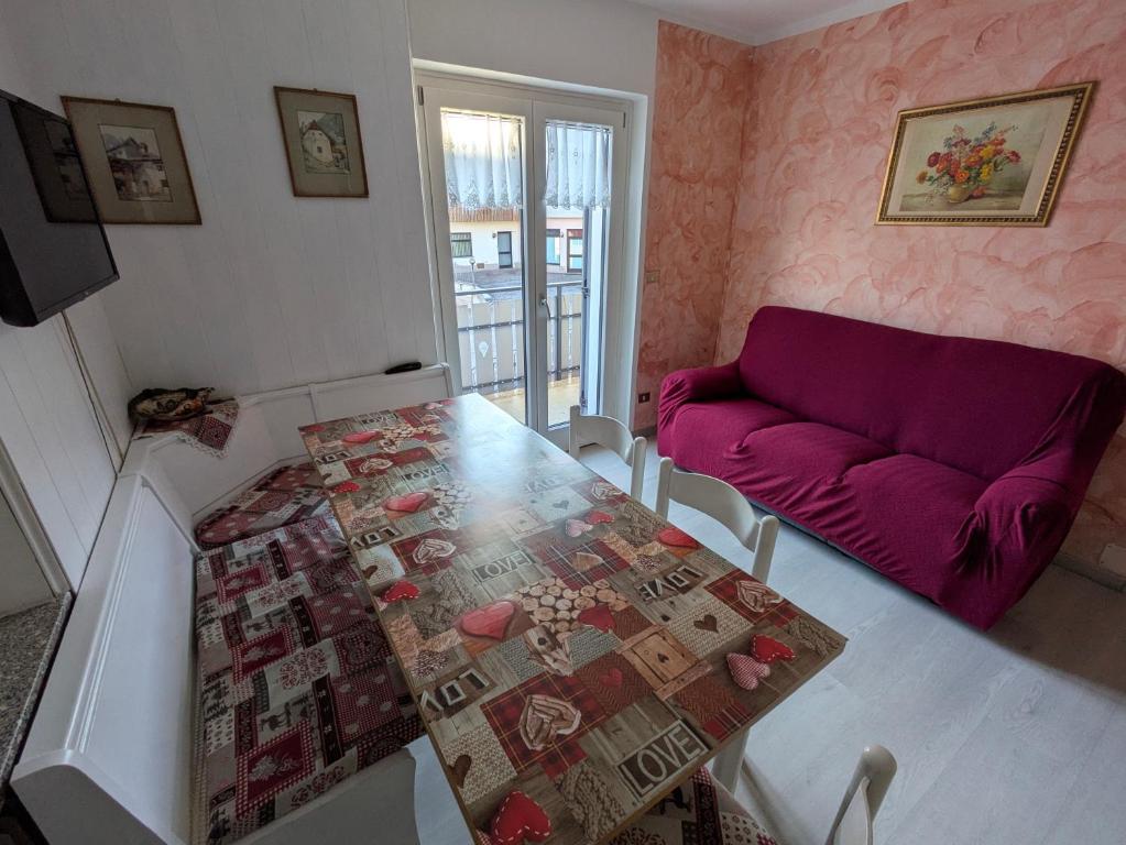 Posezení v ubytování Apartments Giovannini