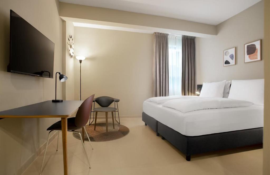Sjónvarps- og/eða afþreyingartæki á Nordic Hotel Lagos