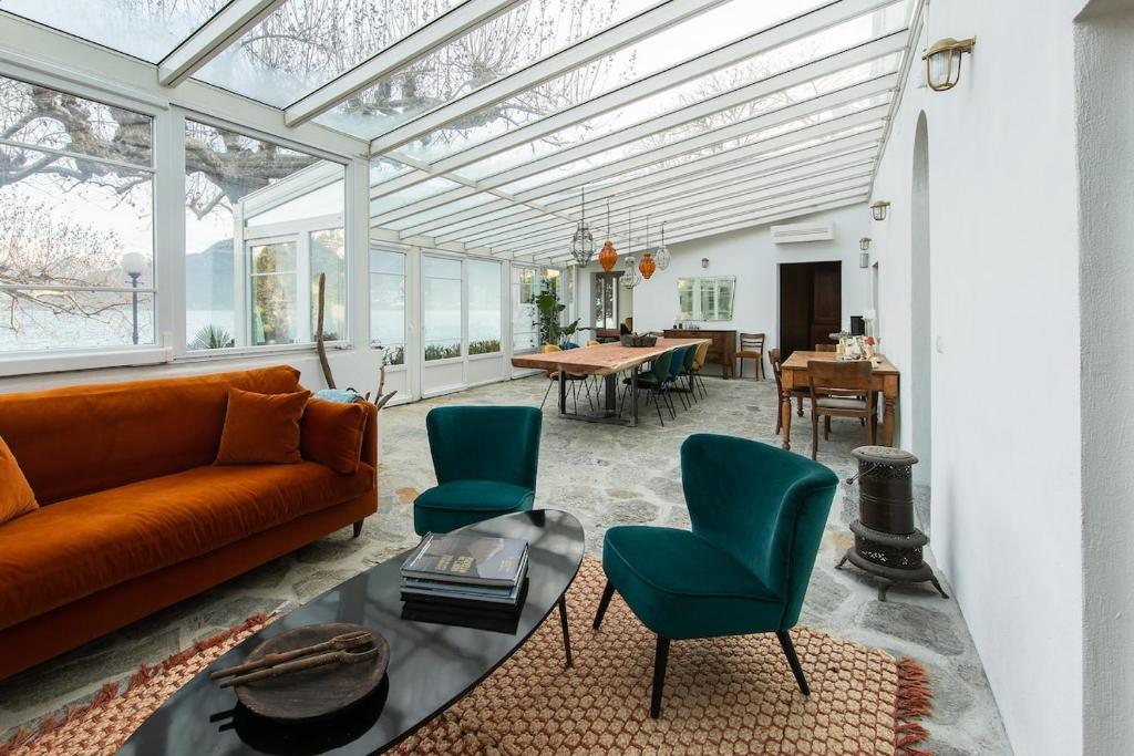 Posezení v ubytování Villa La Felice