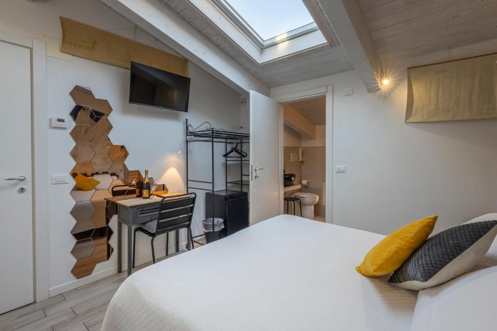 Kuchyň nebo kuchyňský kout v ubytování Acquamarina b&b