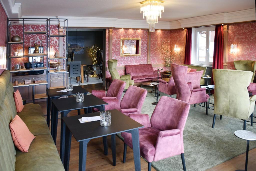 Posezení v ubytování Allgäuer Panoramahotel