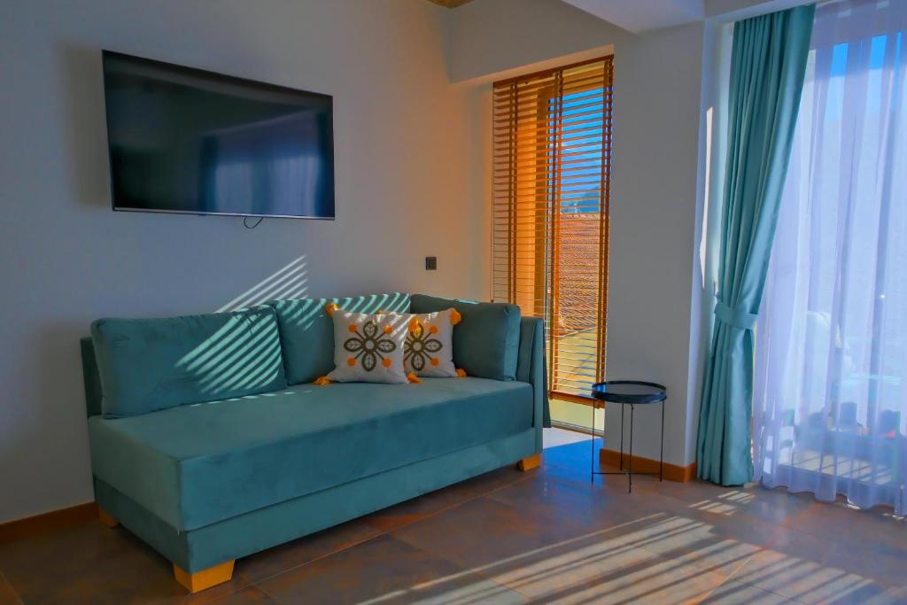 Posezení v ubytování Nakas Hotel