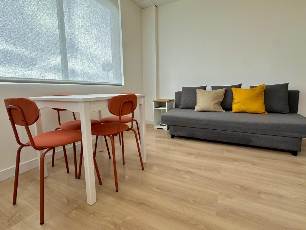 Posezení v ubytování Apartamentos Noviembre