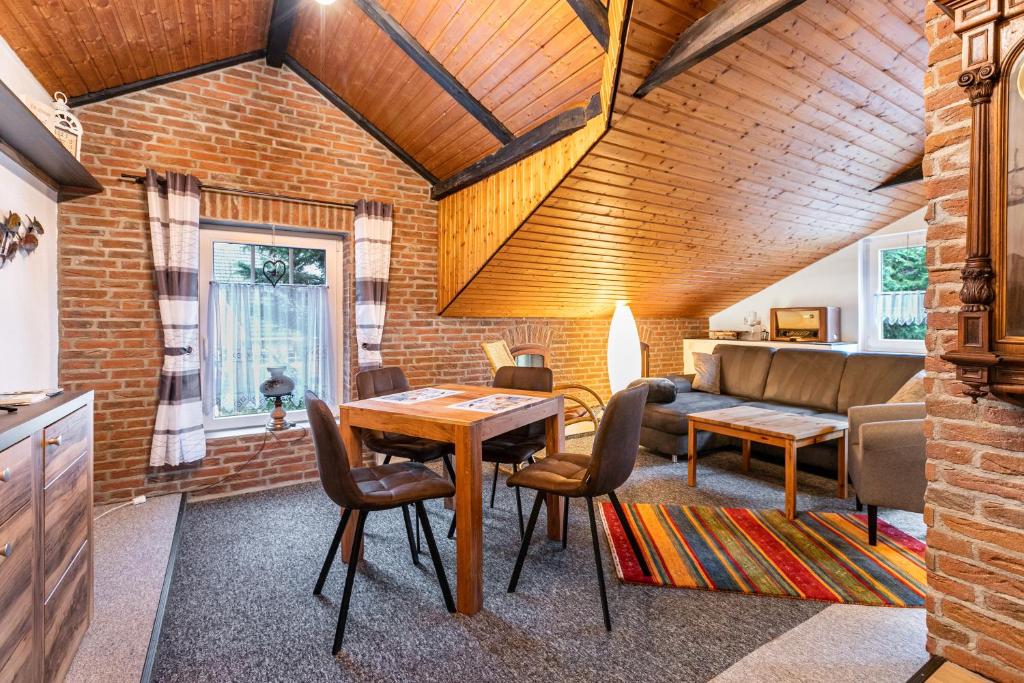 Posezení v ubytování Ferienwohnung Küstenliebe