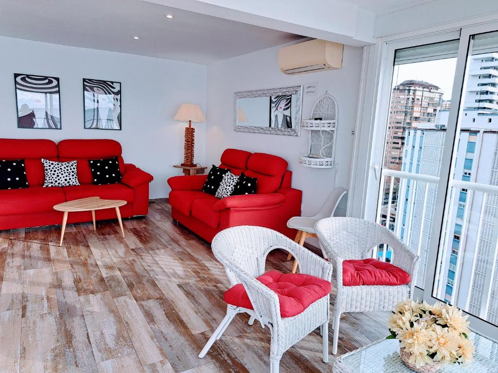 Posezení v ubytování Apartamento Ibañez