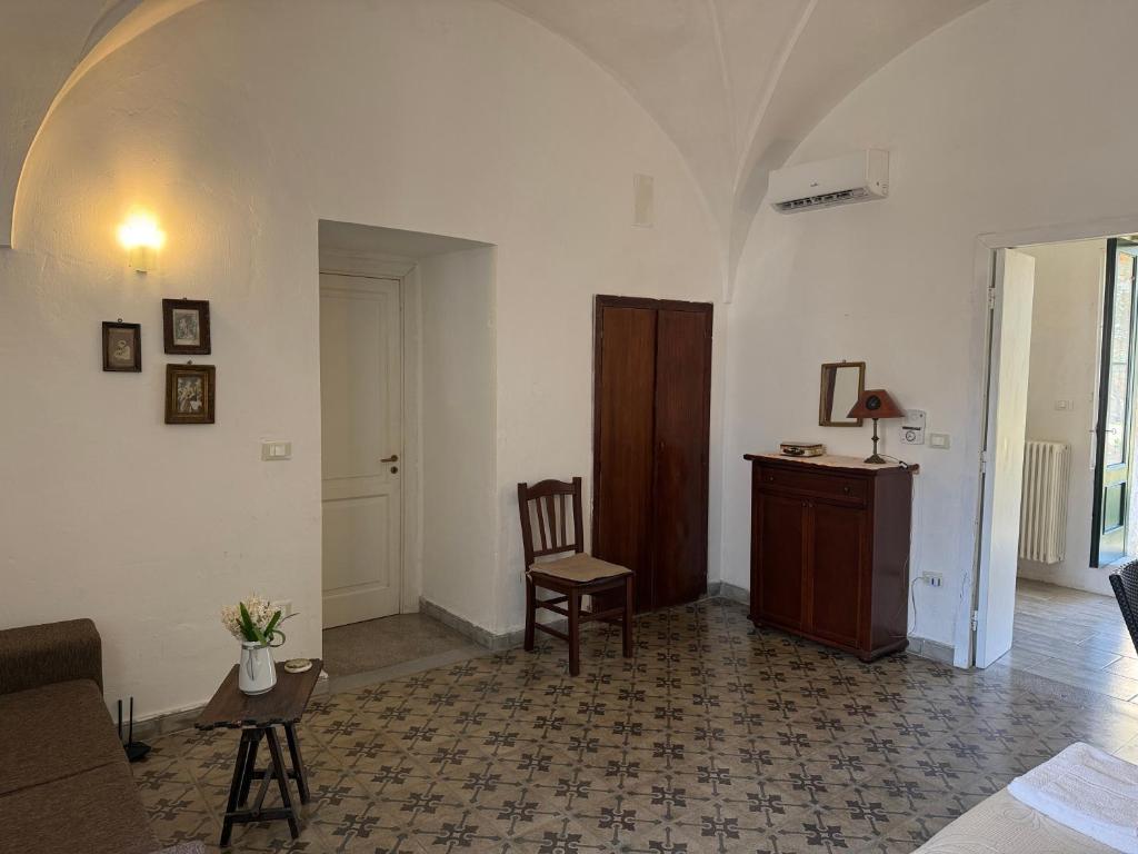 Postel nebo postele na pokoji v ubytování Residenza Storica PARCO LANOCE