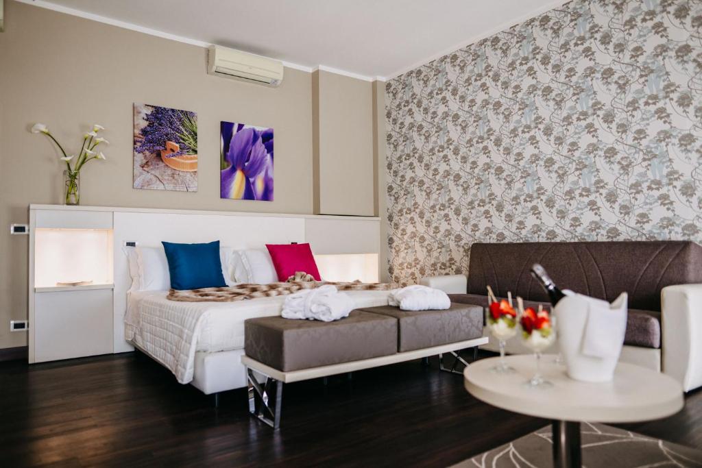 Posezení v ubytování Hotel Lalla Beauty & Relax