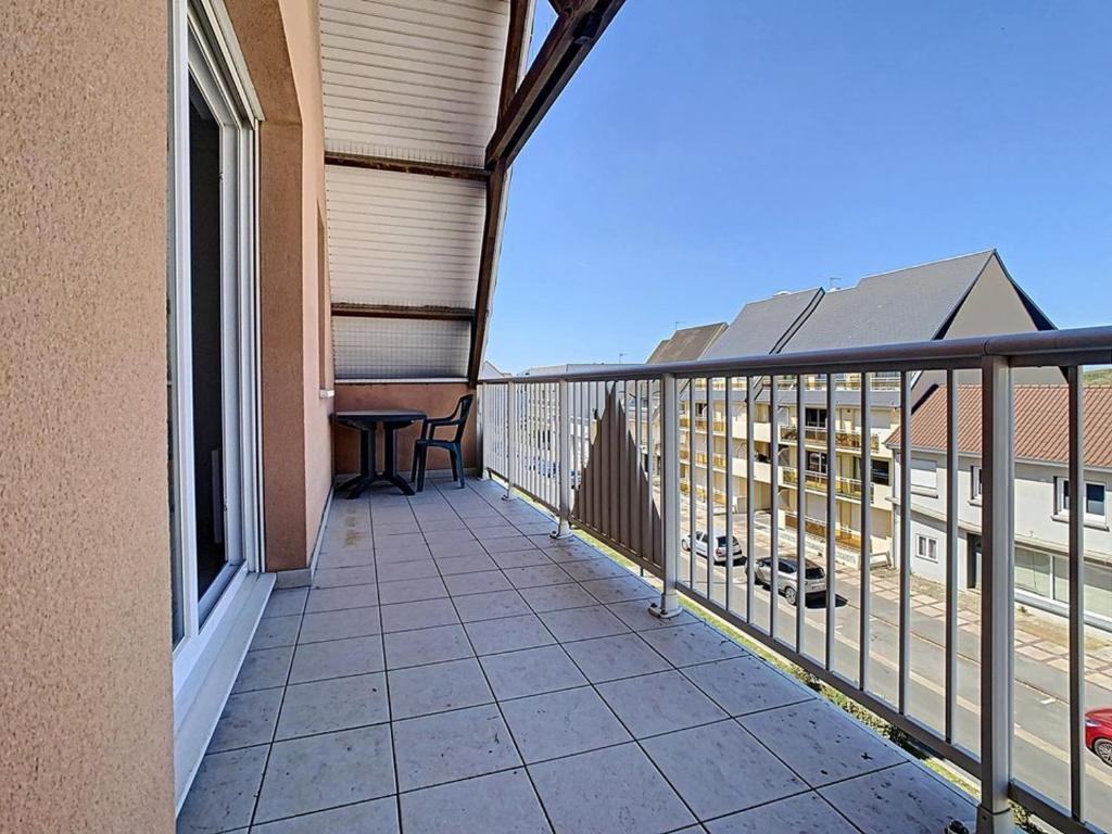 Balkón nebo terasa v ubytování Charmant T3 pour 5 pers avec balcon à Stella Plage, proche plage, parking privé - FR-1-236-142