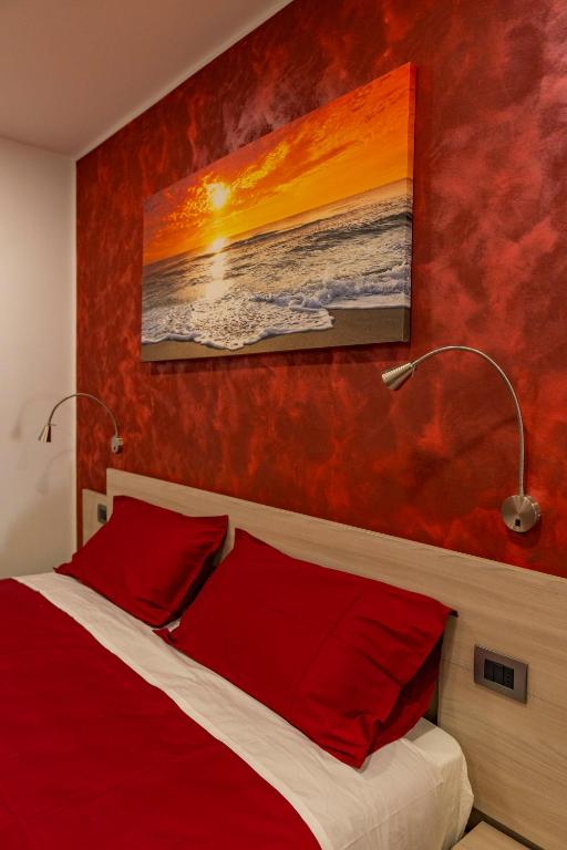 Postel nebo postele na pokoji v ubytování Casa Fortuna