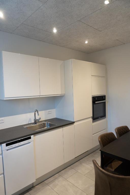 Kuchyň nebo kuchyňský kout v ubytování Birkelse Hotel og Kro