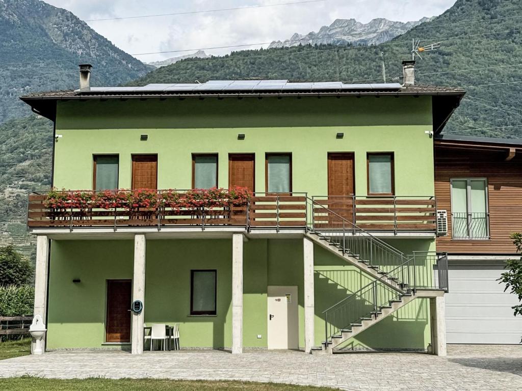 Nespecifikovaný výhled na hory nebo výhled na hory při pohledu z apartmánu