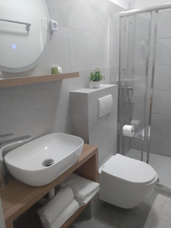 Kúpeľňa v ubytovaní Guest House Palme