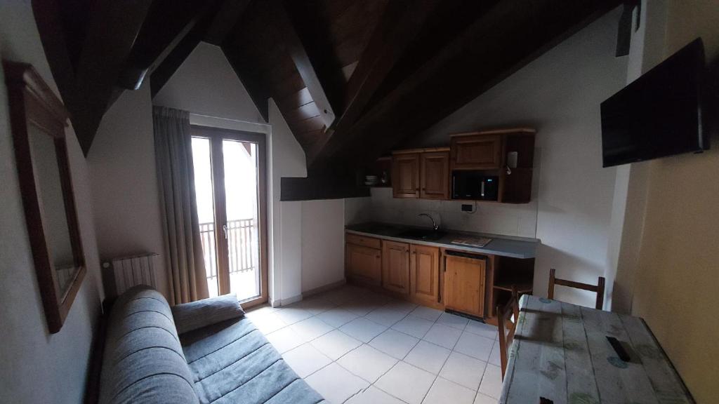Kuchnia lub aneks kuchenny w obiekcie Residence Les Lacs
