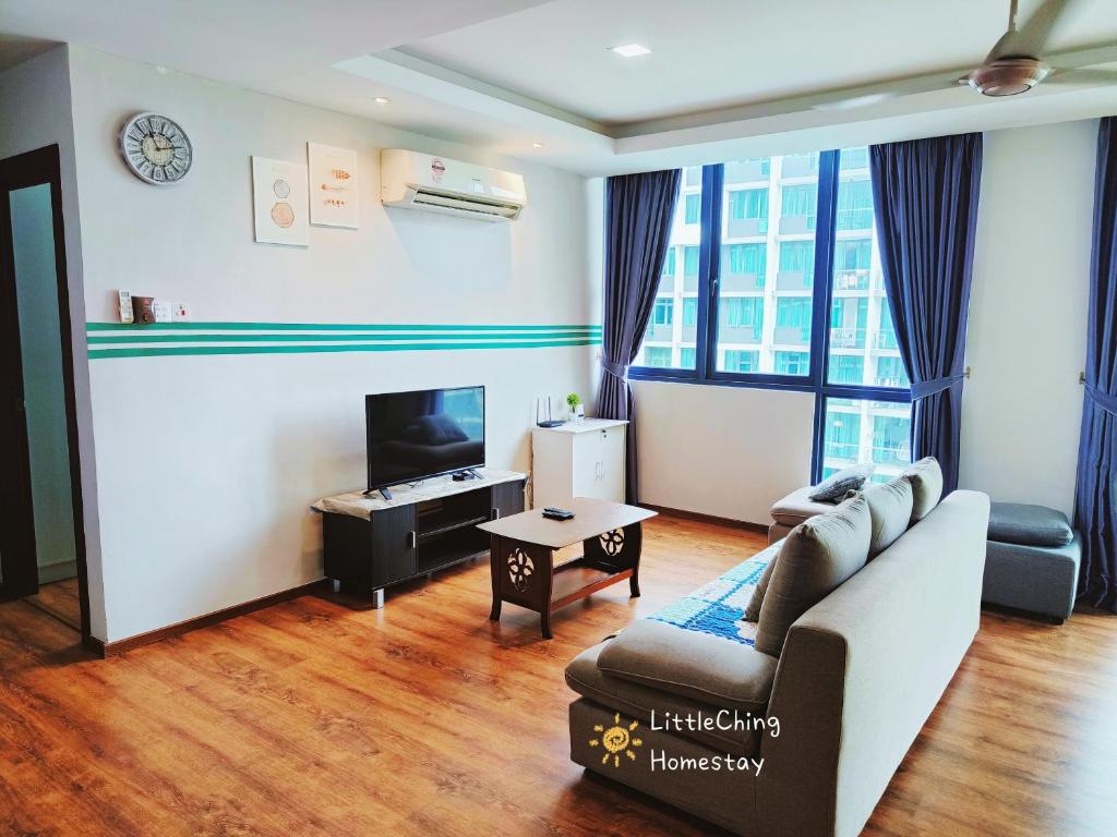 Μια τηλεόραση ή/και κέντρο ψυχαγωγίας στο Little ching homestay vivacity jazz 3