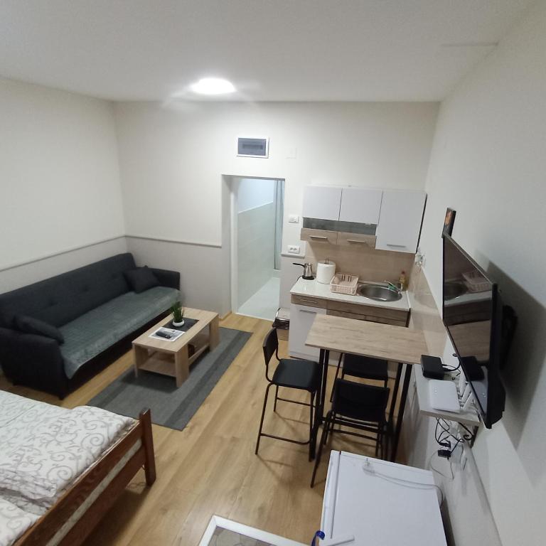 TV a/nebo společenská místnost v ubytování BAN apartmani