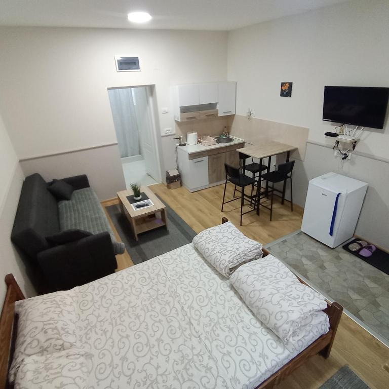 TV a/nebo společenská místnost v ubytování BAN apartmani