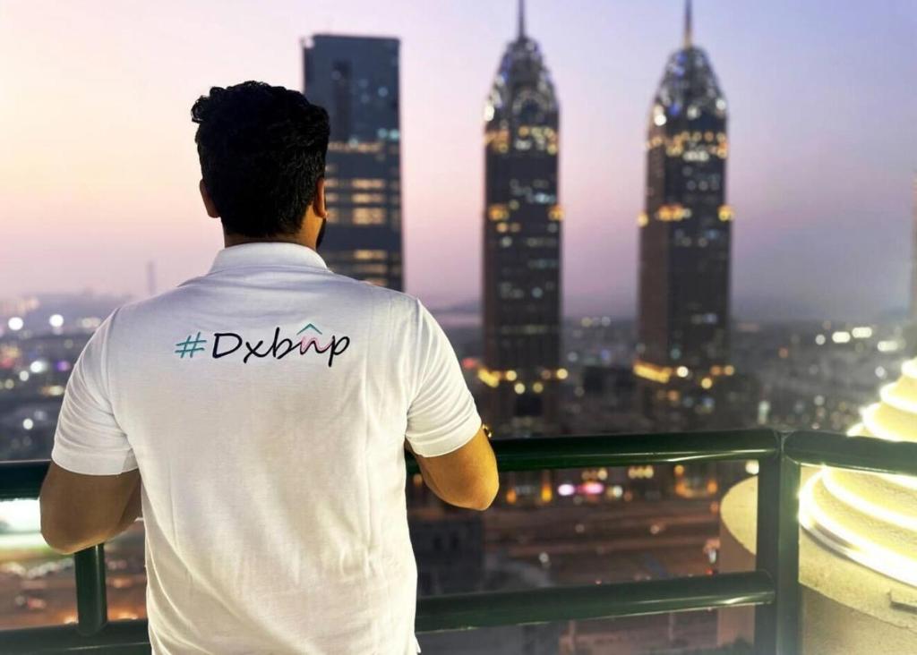 Nespecifikovaný výhled na destinaci Dubaj nebo výhled na město při pohledu z ubytování v soukromí