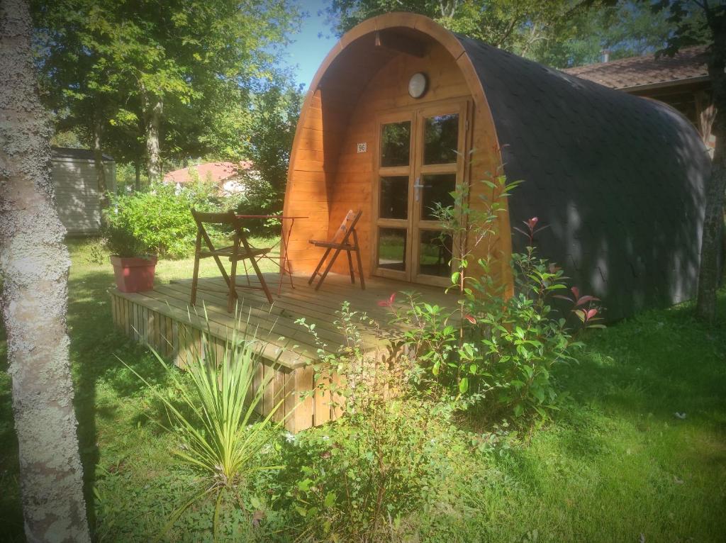 Zahrada ubytování Camping Domaine de Mepillat