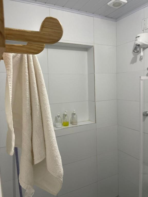 Koupelna v ubytování Grand'Hostel