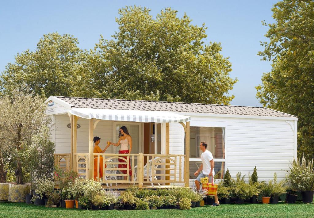 Zahrada ubytování Camping Domaine de Mepillat