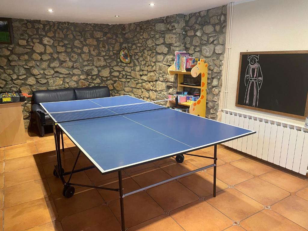 Stolný tenis v ubytovaní Casa rural Can Canà Natura a la Cerdanya alebo v jeho okolí