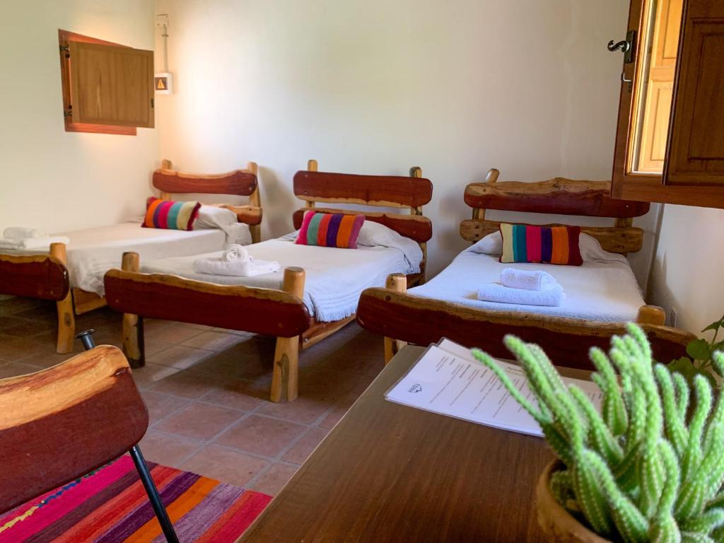 Postel nebo postele na pokoji v ubytování Terra - Casa de Campo