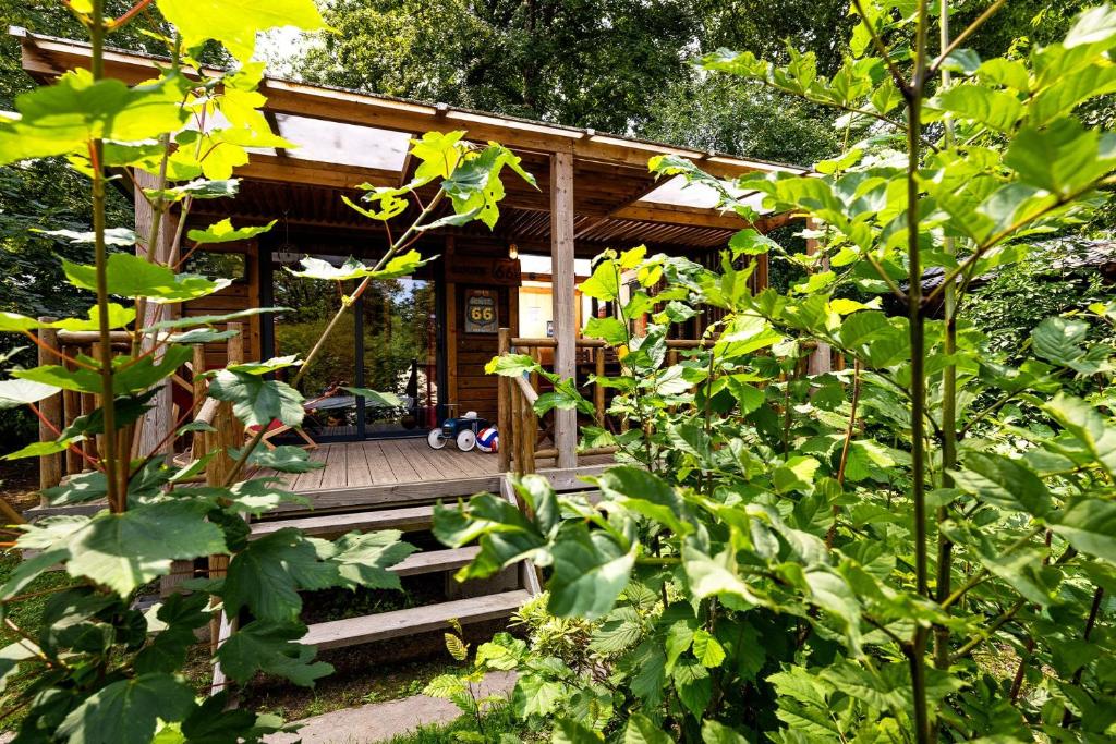 Zahrada ubytování Camping d'Aleth