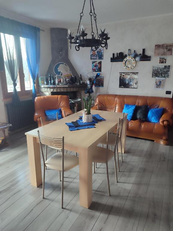 Posezení v ubytování B&B La Dea