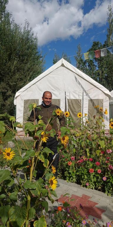 Zahrada ubytování Camp Laschen Hunder