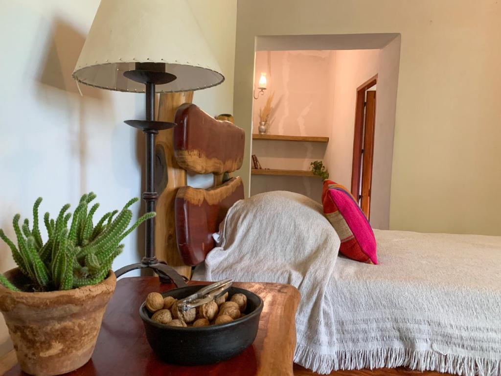 Postel nebo postele na pokoji v ubytování Terra - Casa de Campo