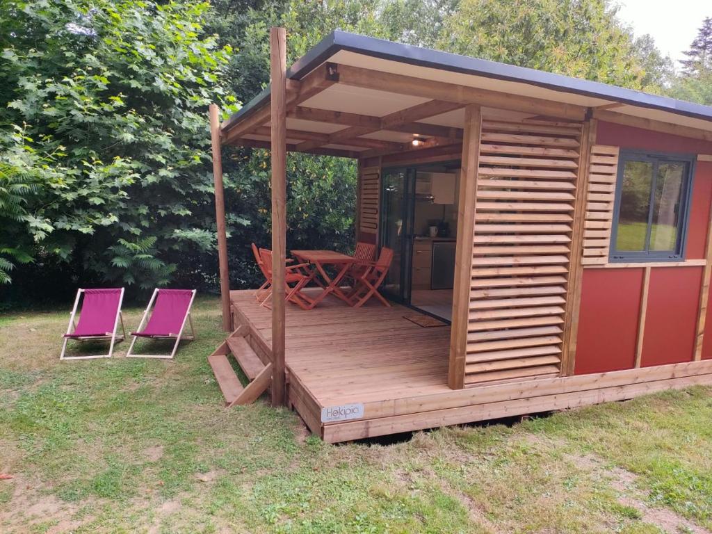 Zahrada ubytování Camping d'Aleth