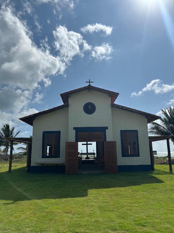 O edifício onde o hotel está situado